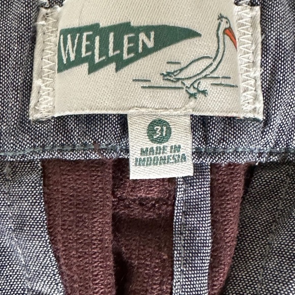 HUCKLEBERRY WELLEN EASY FIT CORDUROY BROWN PANTS SIZE 31 - Picture 8 of 12